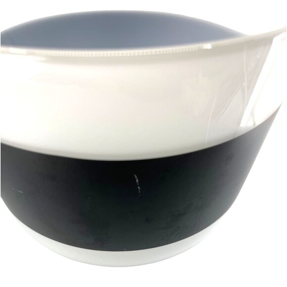 Anne Nilsson Black & White Striped Bowl AND Black and White Spot Bowl or Vase - Picture 11 of 11